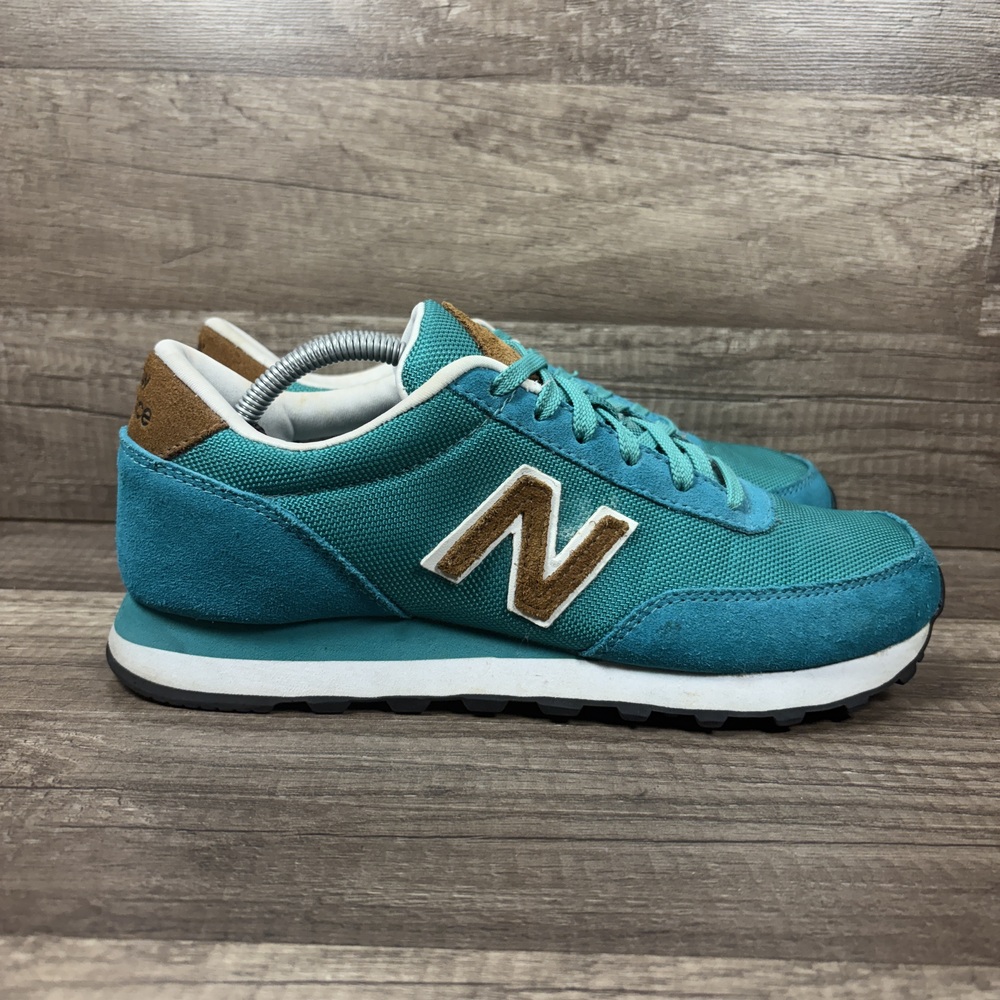 New Balance 501 Green Brown Womens US Size 8.5 EUR 40 WL501BPT Running Shoes